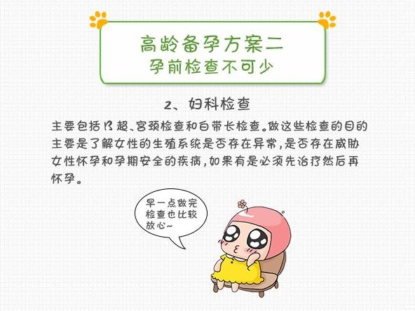 图解高龄女性备孕方案